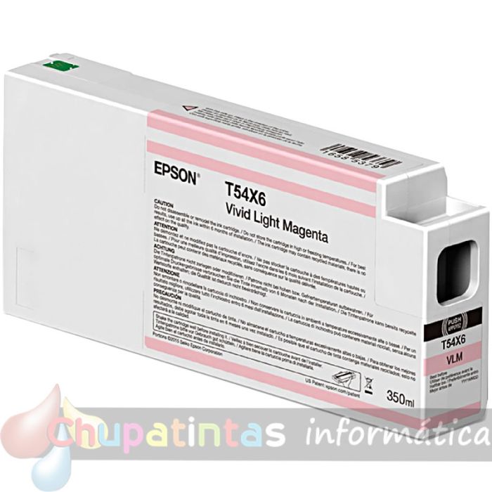 Epson T54X6 Magenta Light Vivido Cartucho de Tinta Original - C13T54X600