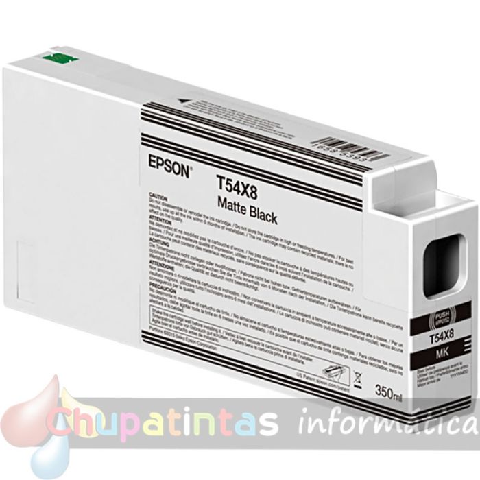 Epson T54X8 Negro Mate Cartucho de Tinta Original - C13T54X800
