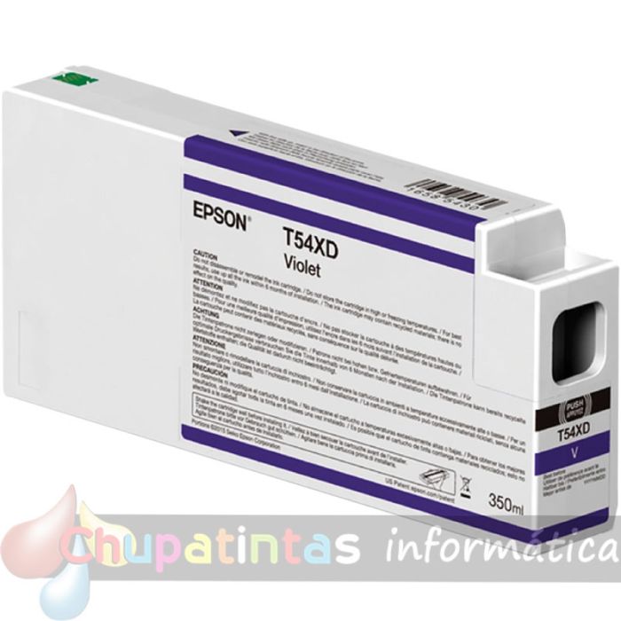 Epson T54XD Violeta Cartucho de Tinta Original - C13T54XD00