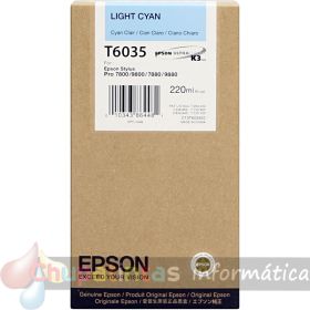 Epson T6035 Cian Light Cartucho de Tinta Original - C13T603500