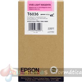 Epson T6036 Magenta Light Cartucho de Tinta Original - C13T603600