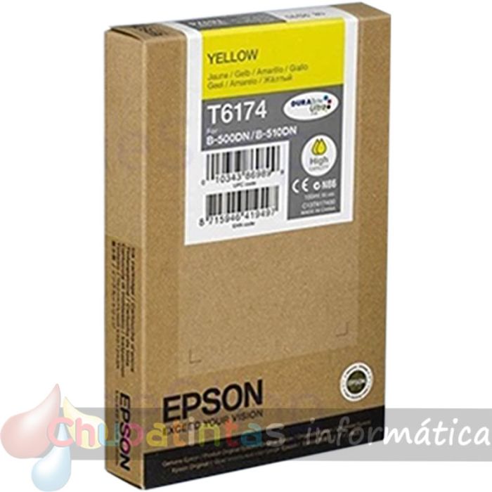 Epson T6174 Amarillo Cartucho de Tinta Original - C13T617400