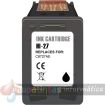 HP 27 Negro Cartucho de Tinta Remanufacturado - Reemplaza C8727AE