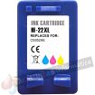 HP 22XL Color Cartucho de Tinta Remanufacturado - Reemplaza C9352AE/C9352CE