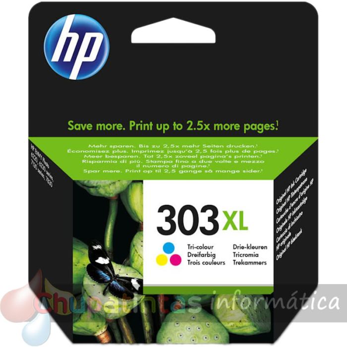 HP 303XL Color Cartucho de Tinta Original - T6N03AE