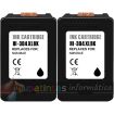 HP 304XL Negro Pack de 2 Cartuchos de Tinta Remanufacturados