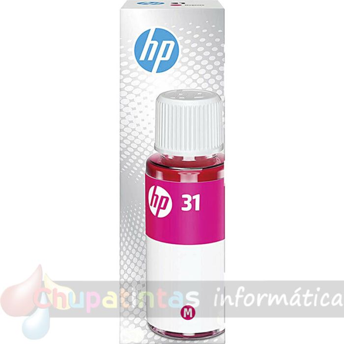 HP 31 Magenta Botella de Tinta Original - 1VU27AE
