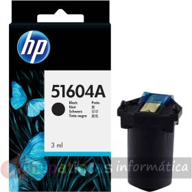HP 51604A Negro Cartucho de Tinta Original