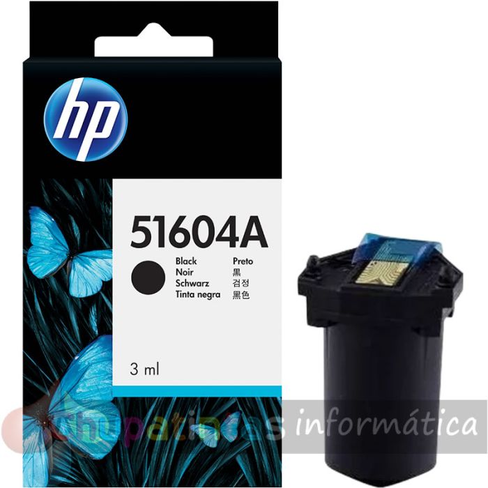 HP 51604A Negro Cartucho de Tinta Original