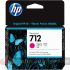 HP 712 Magenta Cartucho de Tinta Original - 3ED68A