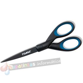 Dahle 54307 Office Titanium Tijeras de Acero Templado 18cm - Recubiertas de Titanio - Revestimiento Antiadherente