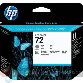 HP 72 Cabezal de Impresión Original - Negro Foto y Gris - C9380A