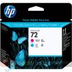 HP 72 Cabezal de Impresion Original - Cyan y Magenta - C9383A