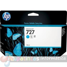HP 727 Cian Cartucho de Tinta Original - B3P19A