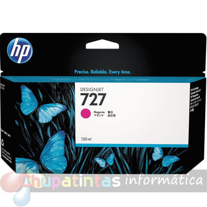 HP 727 Magenta Cartucho de Tinta Original - B3P20A