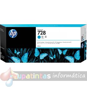 HP 728 Cian Cartucho de Tinta Original - F9K17A