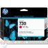HP 730 Magenta Cartucho de Tinta Original - P2V63A