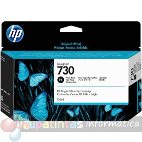 HP 730 Negro Foto Cartucho de Tinta Original - P2V67A