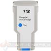 HP 730 Cyan Cartucho de Tinta Generico - Reemplaza P2V68A/P2V62A