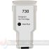 HP 730 Negro Mate Cartucho de Tinta Genérico - Reemplaza P2V71A/P2V65A