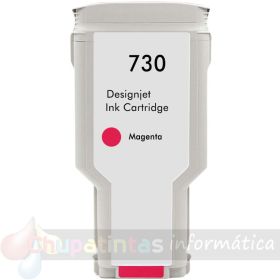 HP 730 Magenta Cartucho de Tinta Genérico - Reemplaza P2V69A/P2V63A