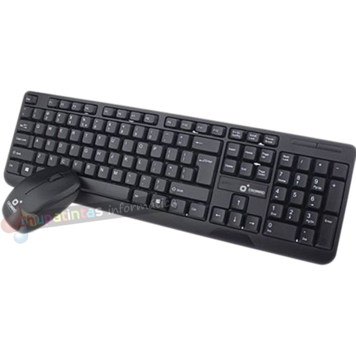 Cromad Pack Inalámbrico Teclado + Ratón 1200dpi 3 Botones-1
