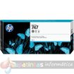 HP 747 Gris Cartucho de Tinta Original - P2V86A