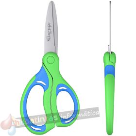 Erichkrause Artberry Combi Tijeras - Cuchillas de Acero Inoxidable - Extremos Redondeados - Ergonómica - Color Variado-3