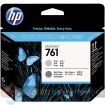 HP 761 Cabezal de Impresion Original - Gris y Gris Oscuro - CH647A