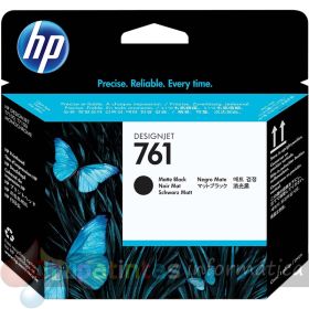 HP 761 Cabezal de Impresión Original - Negro Mate - CH648A