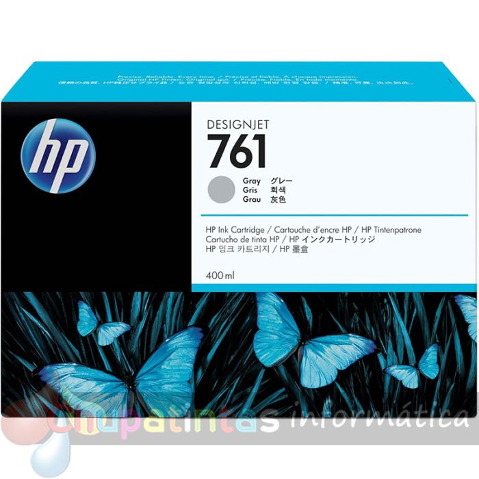 HP 761 Gris Cartucho de Tinta Original - CM995A