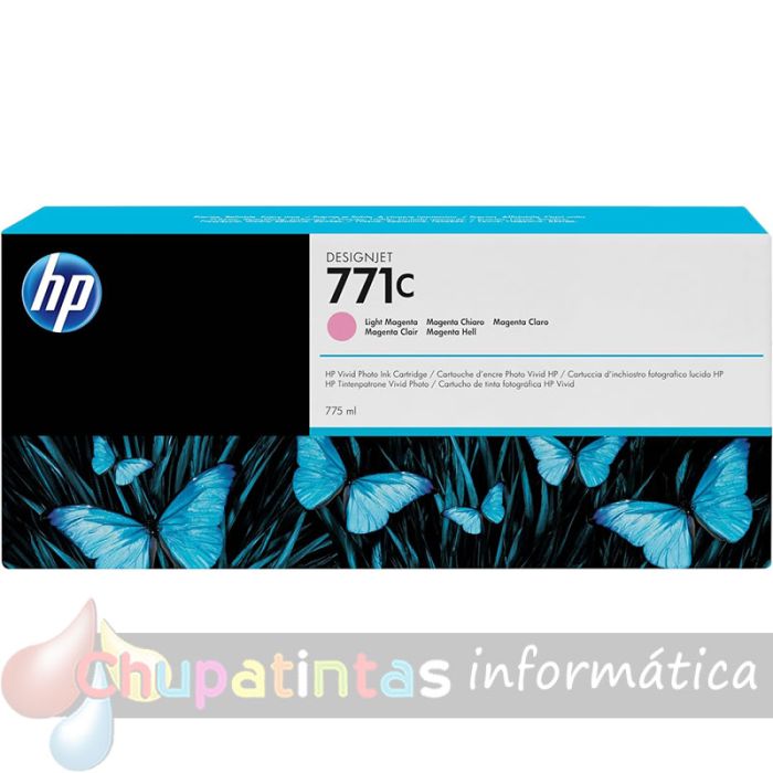 HP 771C Magenta Light Cartucho de Tinta Original - B6Y11A