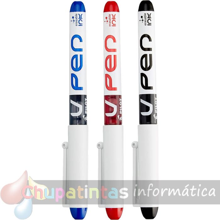 Pilot Pluma Estilográfica V-Pen - Desechable - Tinta Liquida - Punta de Acero - Trazo de 0.5mm - Color Azul-4
