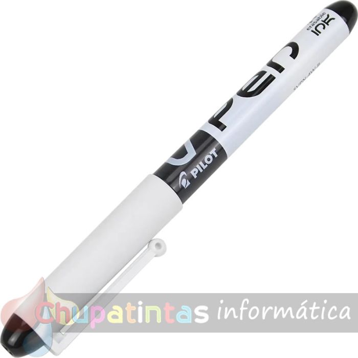Pilot Pluma Estilográfica V-Pen - Desechable - Tinta Liquida - Punta de Acero - Trazo de 0.5mm - Color Negro-3