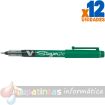 Pilot Rotulador de Punta Fina V-Sign Pen - Punta Fina de 2mm - Trazo de 0.6mm - Color Verde