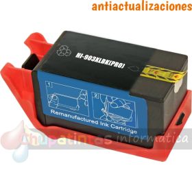 HP 903XL Negro Cartucho de Tinta Genérico - Reemplaza T6M15AE/T6L99AE (Chip Anti-Actualizaciones)