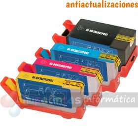 HP 903XL Pack de 4 Cartuchos de Tinta Genericos (Chip Anti-Actualizaciones)