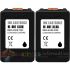 HP 901XL Negro Pack de 2 Cartuchos de Tinta Remanufacturados