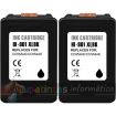 HP 901XL Negro Pack de 2 Cartuchos de Tinta Remanufacturados