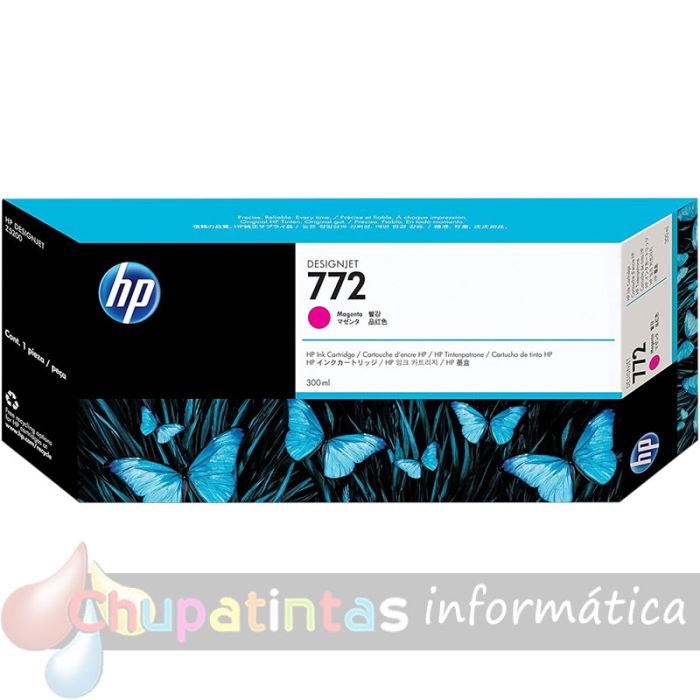 HP 772 Magenta Cartucho de Tinta Original - CN629A