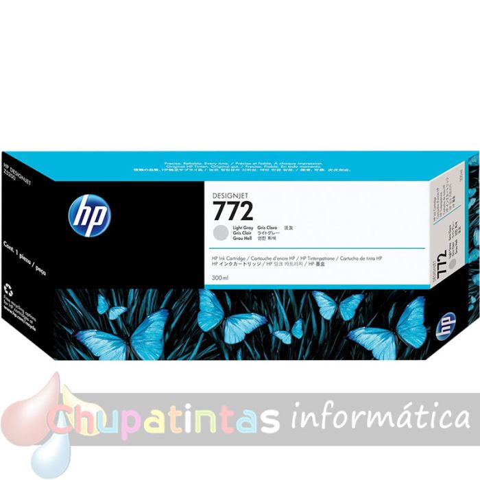 HP 772 Gris Light Cartucho de Tinta Original - CN634A