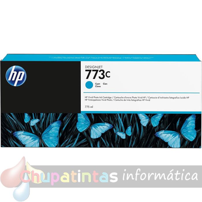 HP 773C Cian Cartucho de Tinta Original - C1Q42A