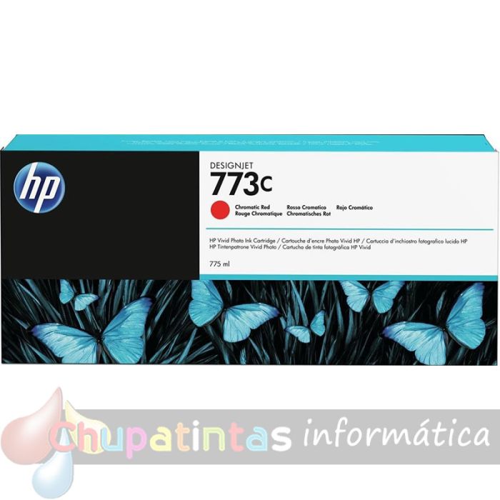 HP 773C Rojo Cromático Cartucho de Tinta Original - C1Q38A