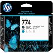 HP 774 Cabezal de Impresion Original - Negro Mate, Cyan - P2W01A