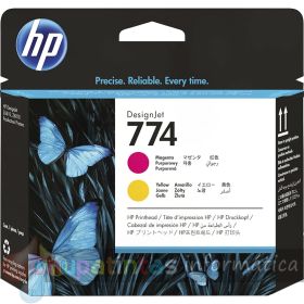 HP 774 Cabezal de Impresión Original - Magenta, Amarillo - P2V99A