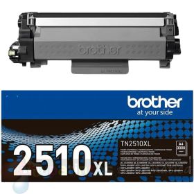 Brother TN2510XL Negro Cartucho de Toner Original - TN2510XL-3