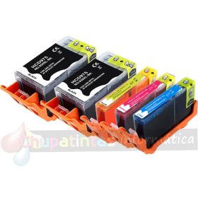 HP 920XL Pack de 5 Cartuchos de Tinta Genéricos