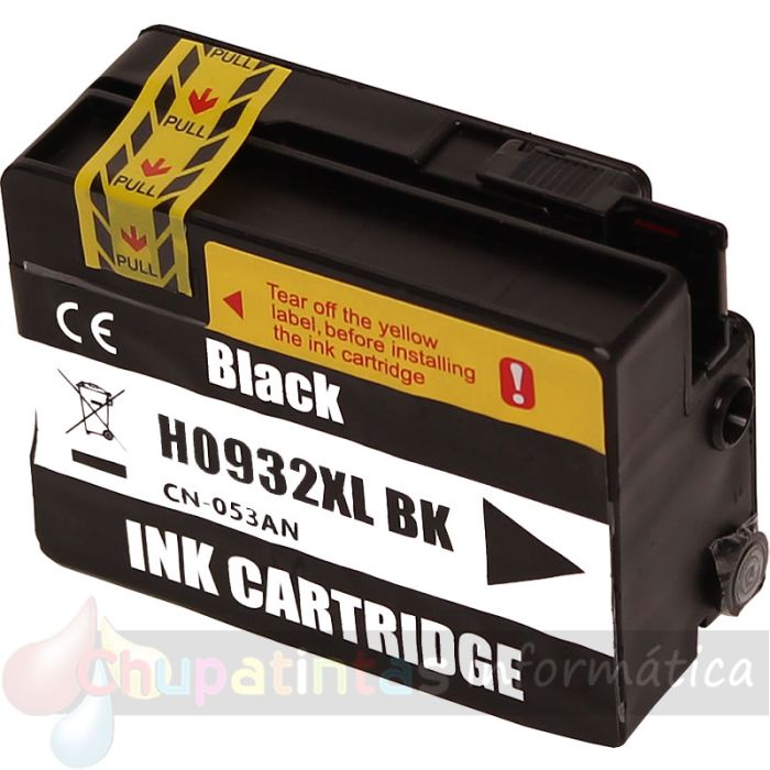 HP 932XL Negro Cartucho de Tinta Genérico - Reemplaza CN053AE/CN057AE-1