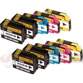 HP 932XL + HP 933XL Pack de 10 Cartuchos de Tinta Genéricos
