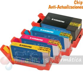 HP 912XL Pack de 4 Cartuchos de Tinta Genéricos (Chip Anti-Actualizaciones)